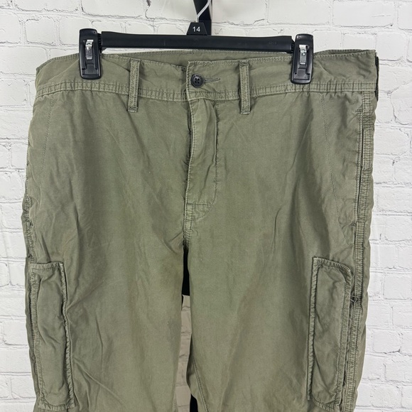 True Religion Officer Field Pants Army Green Size 34 - Picture 2 of 9